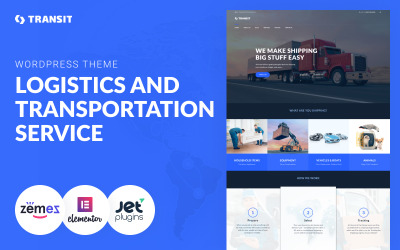 Šablona WordPress - Transit - Logistics and Transportation Service
