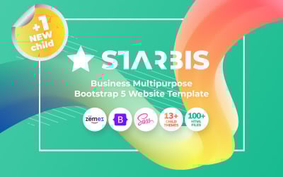 Starbis - Business Multipurpose Bootstrap 4 Szablon strony internetowej