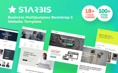 Starbis - Business Multipurpose Bootstrap 5 webbplatsmall