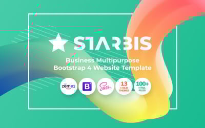 Starbis - Modelo de site Business Multipurpose Bootstrap 4