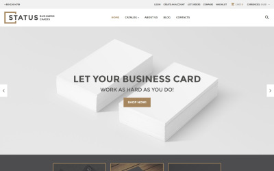 Status Business Cards №60001
