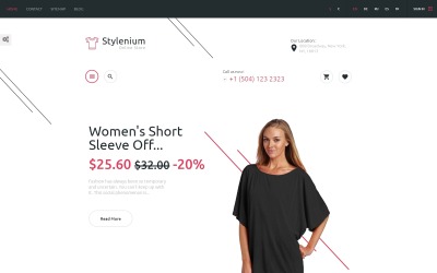 Stylenium - тема модного магазину PrestaShop