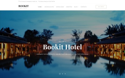 Bookit - WordPress тема для невеликих готелів