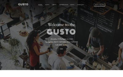 Gusto - Tema WordPress per bar e ristoranti