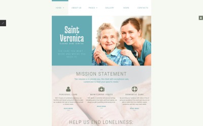 Responsywny szablon Joomla Saint Veronica #61129