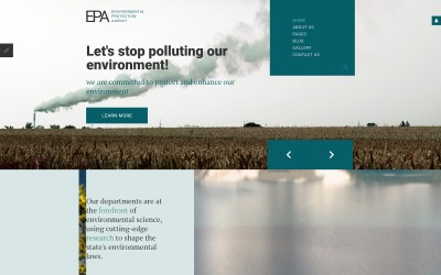 Šablona Joomla reagující na EPA