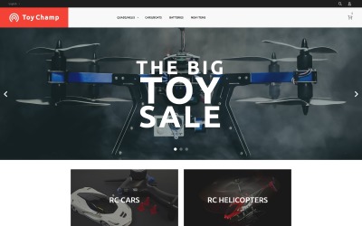 "Toy Champ" thème Magento adaptatif #61192