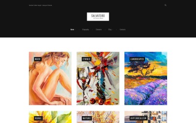 WordPress Theme namens "Salvatoro" #61162