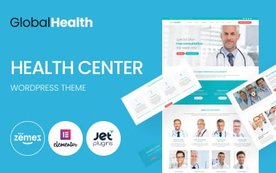 GlobalHealth - WordPress-Theme für Ärzte und Mediziner