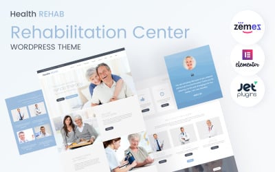 Health Rehab - Tema WordPress per centro di riabilitazione e terapia fisica