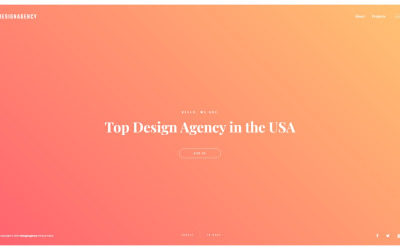 Ontwerpbureau Responsive Multipage Website Template