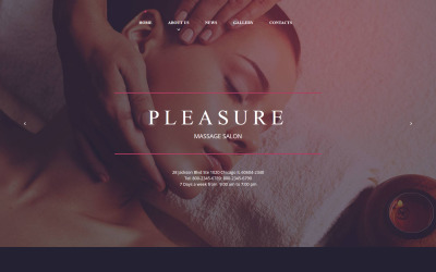 Premium Masaj Salonu Moto Cms Html #61294