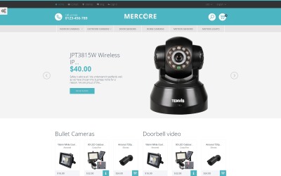 Responsywny szablon PrestaShop Mercore #61278