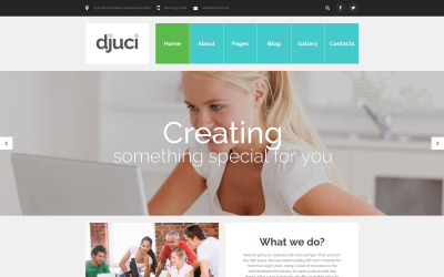 Reszponzív Djuci - Web Design Agency Joomla sablon 61208