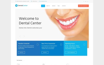 Tema De WordPress "Dentalcenter - Dental Clinic Responsive" #61273