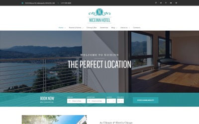 WordPress Theme namens "NiceInn - Kleines Hotel" #61237