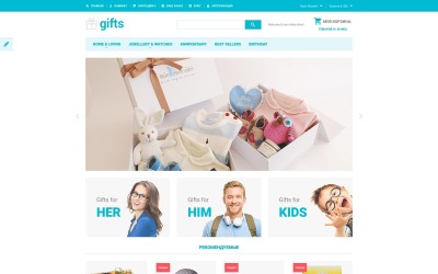 Gifts - Gift Store OpenCart-sjabloon