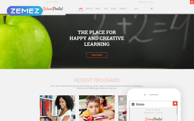 School Portal - Education Multipage Creative Joomla Template