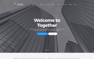 Birlikte İnşaat Şirketi Web Sitesi Şablonu