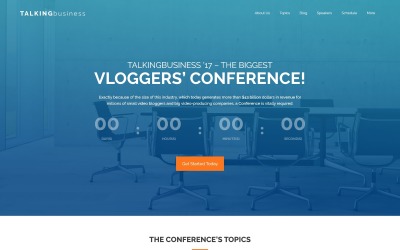 Reszponzív Talking Business - Business Coaching & Consulting WordPress sablon 61417