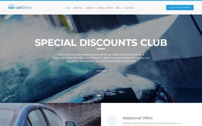 CarShine - Thème WordPress pour lave-auto