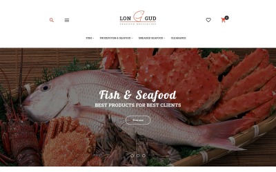 Longud - Тема мадженто з делікатесів з морепродуктів
