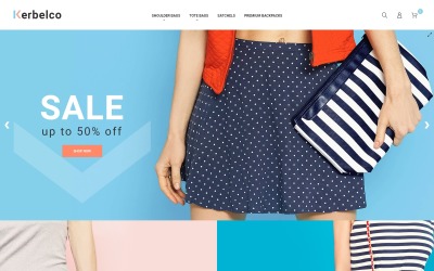 Responsive Fashion & Handbags Magento 2 Theme Magento Theme #62099