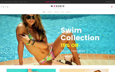 Thème VirtueMart pour magasin de lingerie #62061