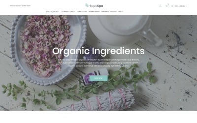 HippoSpa - SPA Store Magento téma