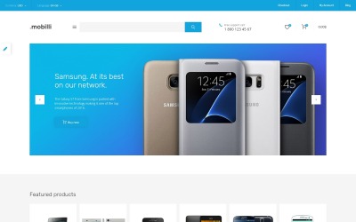 Tema OpenCart Responsive #62184 per Un Sito di Negozio di Cellulari