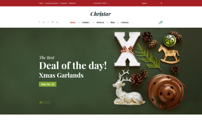 Thème VirtueMart pour site de Noël #62136