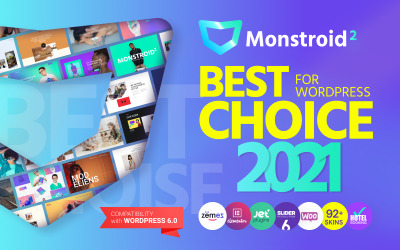 Monstroid2 - 多用途模块化 WordPress Elementor 主题