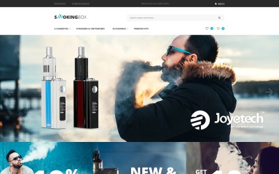 Vapor Store Magento téma