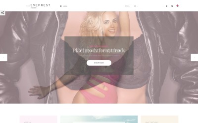 Eveprest - Тема PrestaShop для нижнего белья