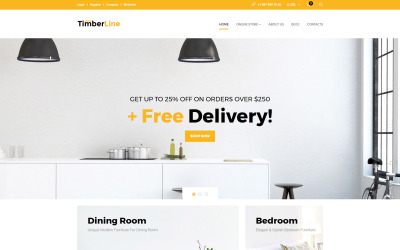 VirtueMart Template over Meubels №62306