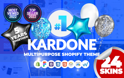 KarDone — szablon Shopify do projektów uniwersalnych