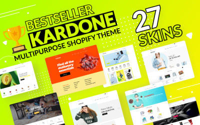 KarDone - Tema de Shopify 2.0 con diseños multipropósito