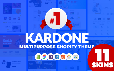 Tema Shopify "KarDone - Multipurpose Designs" #62439