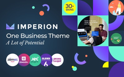 Imperion - Thème WordPress d&amp;#39;entreprise polyvalent