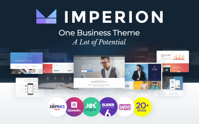 Responsive Imperion - Multipurpose Corporate Wordpress #62626