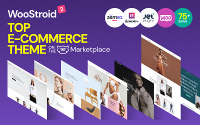Woostroid2 - многоцелевая тема для WooCommerce Elementor