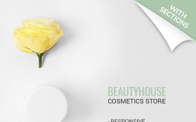 BeautyHouse - Tema da loja de cosméticos Shopify