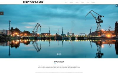 Responsive Denizcilik Joomla #63343