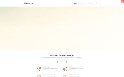 Reszponzív Tanácsadási Joomla sablon 63345