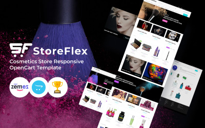 StoreFlex - Cosmetics Store Responsive OpenCart-mall