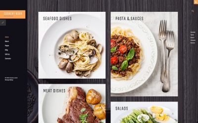 Template Joomla Flexível para Sites de Cozinha №63394