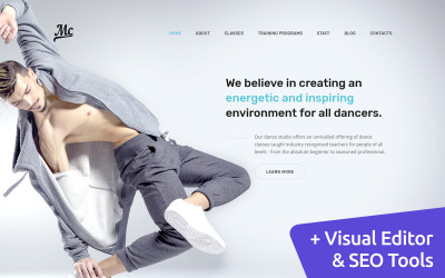 Modello Moto CMS 3 Responsive #63449 "MC"