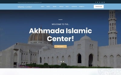Akhmada - motyw WordPress Islamic Center