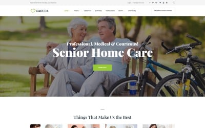 Cared4 - Senior Care WordPress Theme