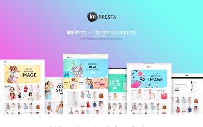 "imPresta—多功用" 响应式PrestaShop模板 #63555
